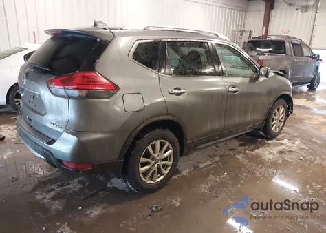 2017 Nissan Rogue Sv from USA, damaged, VIN KNMAT2MV3HP599332
